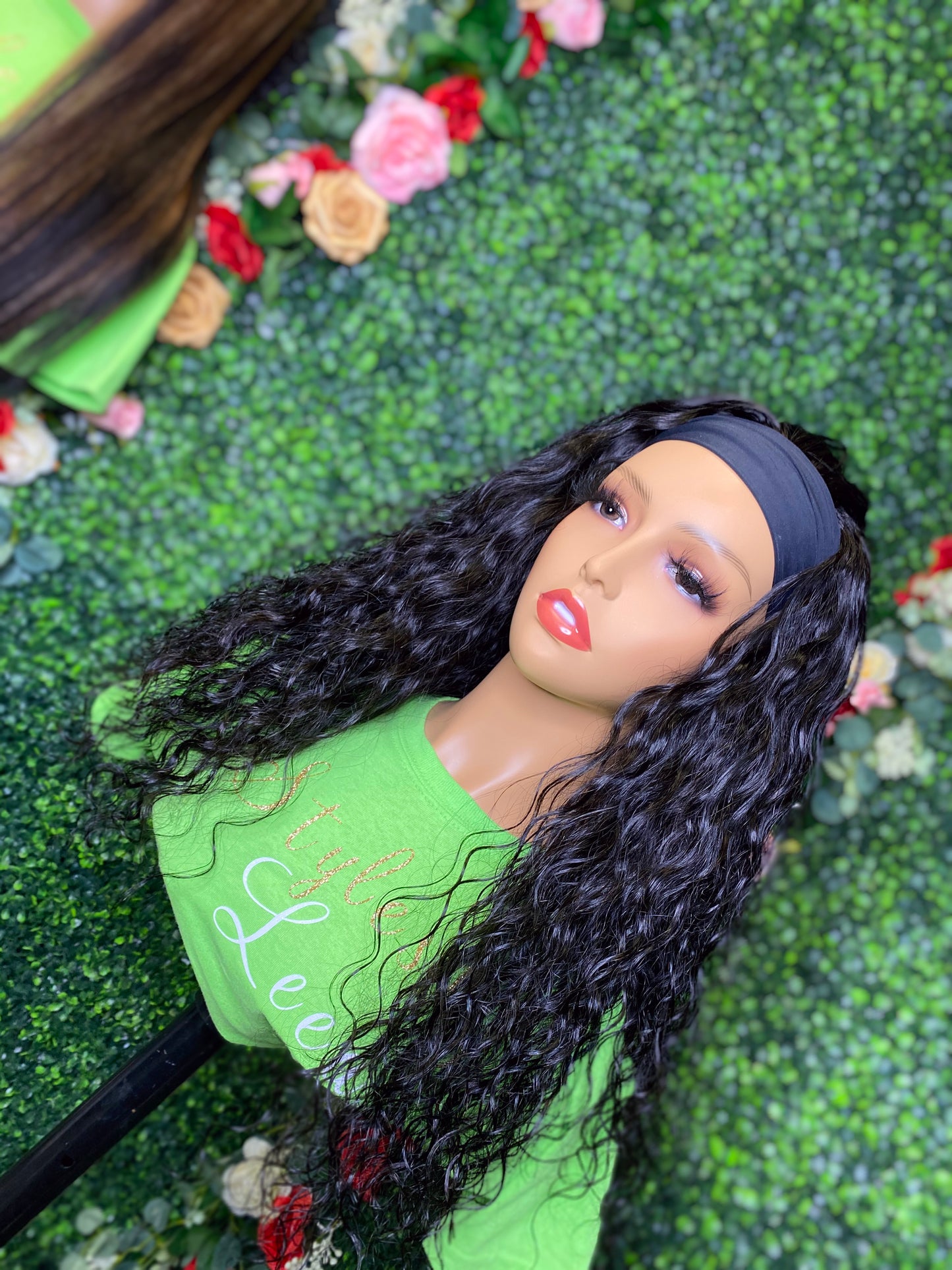 HEADBAND WIG ITALIAN CURLY (wet & wavy)