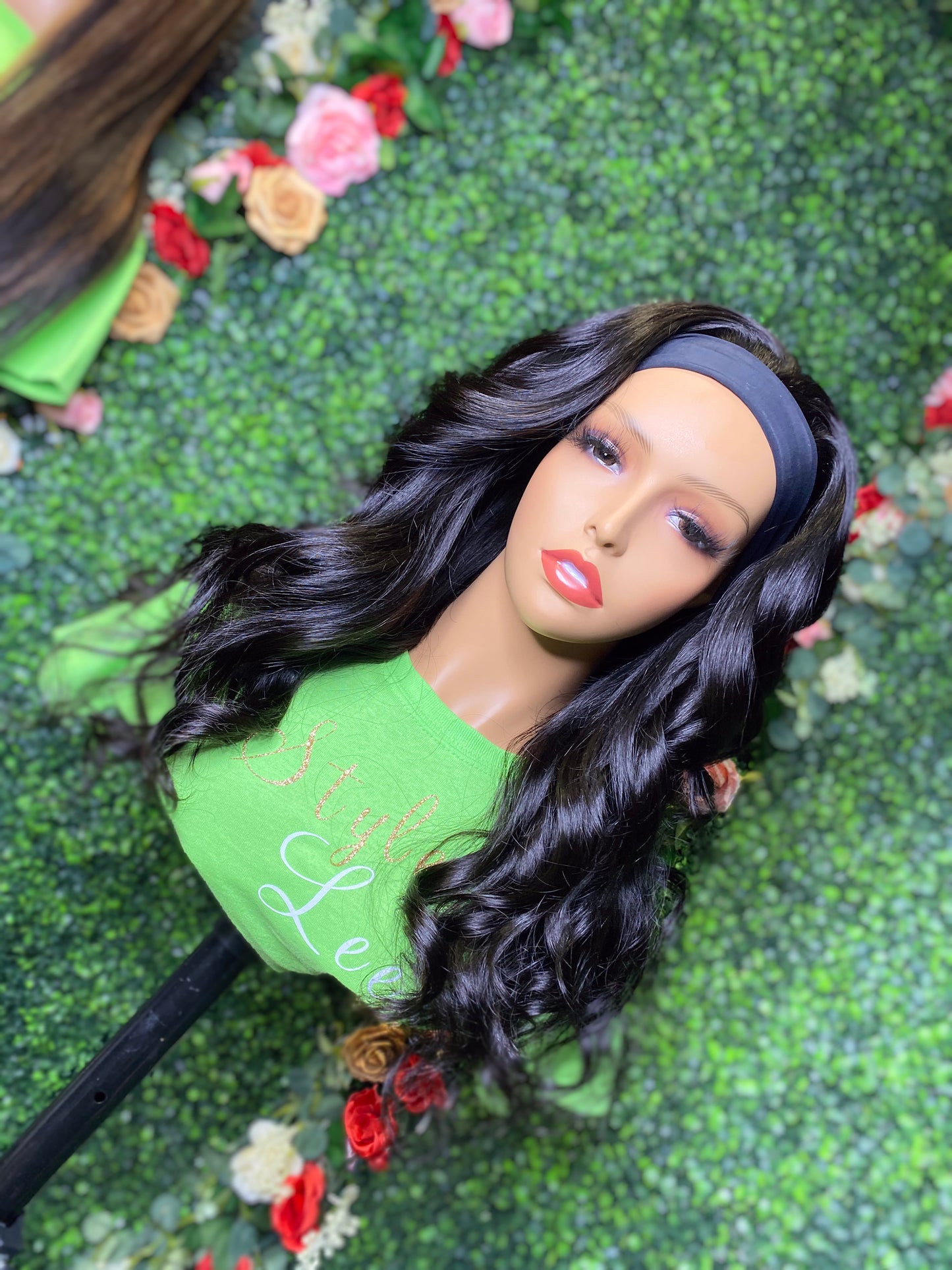 HEADBAND WIG BODYWAVE CURLED