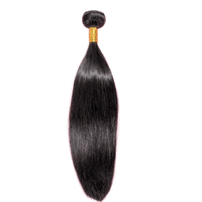 12A BRAZILIAN STRAIGHT HUMAN HAIR (SINGLE BUNDLE!)