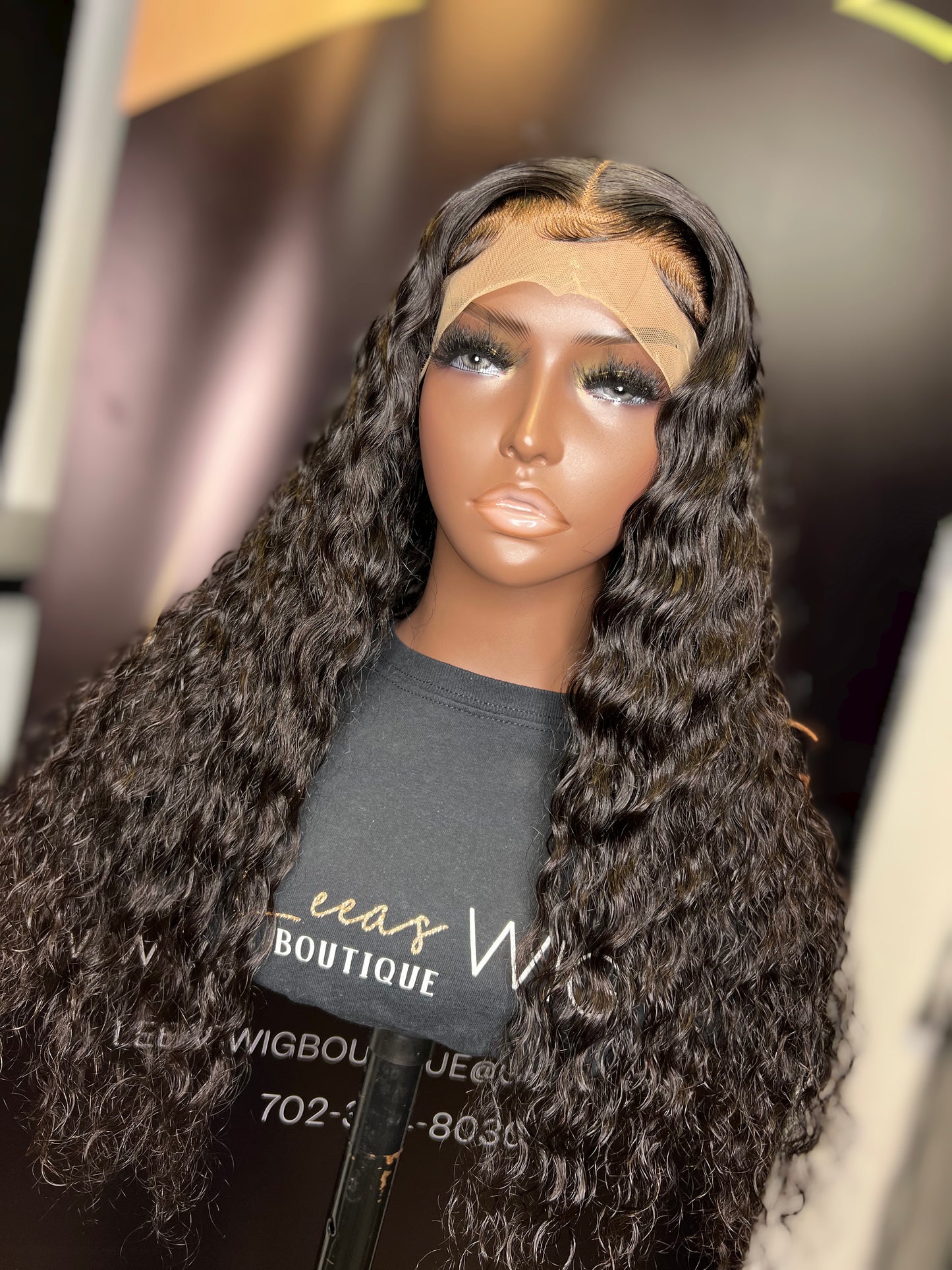 WATER WAVE LACE FRONTAL WIG 22 INCHES