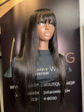 Load image into Gallery viewer, BANG STYLE 4x4 LACE CLOSURE NATURAL BLACK WIG
