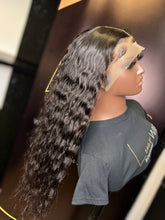 Load image into Gallery viewer, WATER WAVE LACE FRONTAL WIG 22 INCHES
