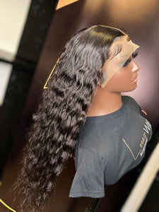 WATER WAVE LACE FRONTAL WIG 22 INCHES