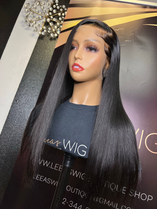 HD LACE FRONTAL WIG 20 Inch Natural Black